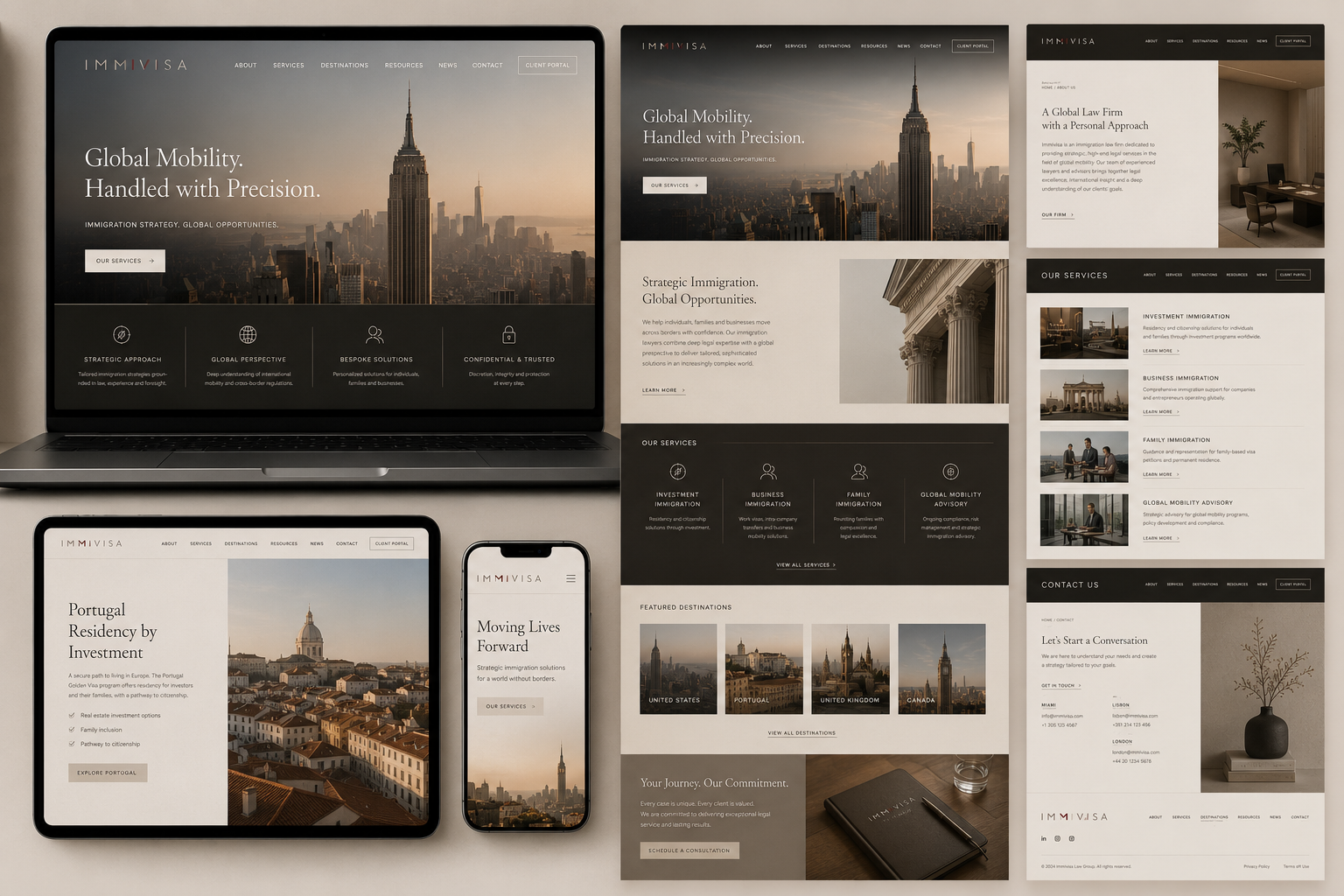 Desktop Legal Portal & Website